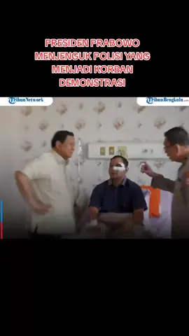 PRESIDEN PRABOWO MENJENGUK POLISI YANG MENJADI KORBAN DEMONSTRASI. #prabowosubianto #prabowopresiden2024 #gibranrakabuming #prabowogibran2024 #gerindra 