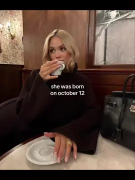 she was born on october 12 #birthday #trend #october #12 