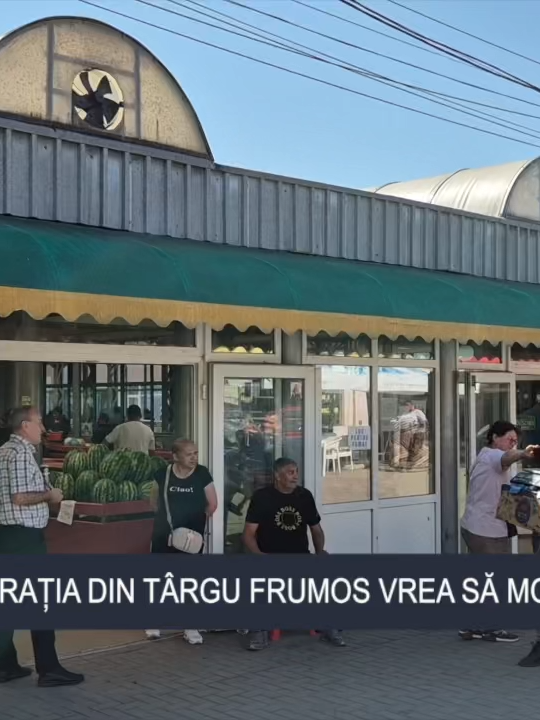 ȘTIRILE BIT TV - ADMINISTRAȚIA DIN TÂRGU FRUMOS VREA SĂ MODERNIZEZE PIAȚA  #urmaritori