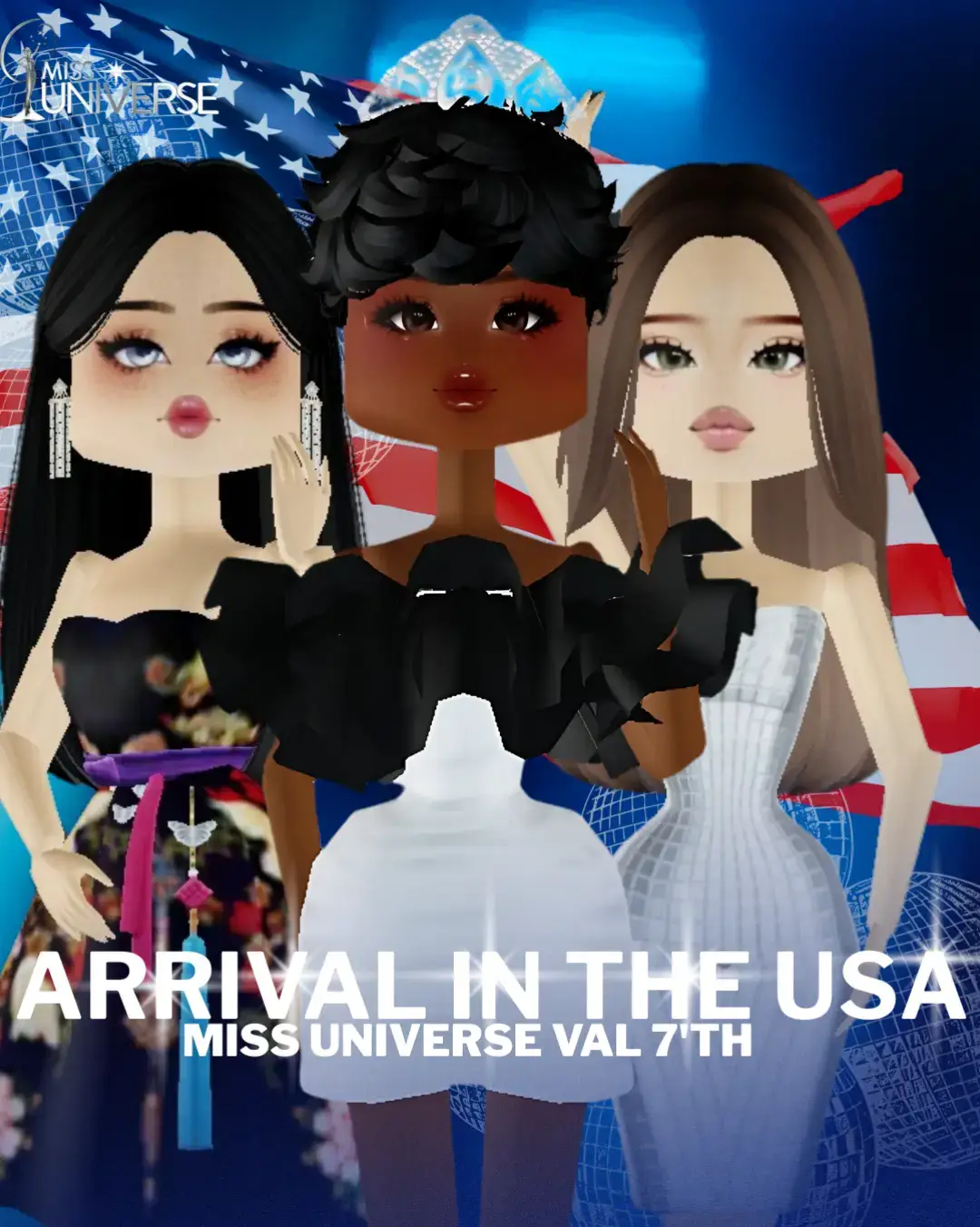 THE CONTESTANTS WILL BE ARRIVING IN THE UNITED STATES OF AMERICA, IN CALIFORNIA FOR THE SEVENTH EDITION OF MISS UNIVERSE VAL 🇺🇸👑@Willss 🐣 @Miss Universe @Alessandra Zanetti #miparatiiiiiiiiiiiiiiiiiiiiiiii #zxycba #missuniverso #Viral 