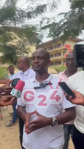 G24tv In Akwatia: “Because there’s a by-election, should work stop?” — NDC parliamentary candidate Bernard Bediako speaks on ongoing roadworks in the constituency 🖤❤️🤍💚