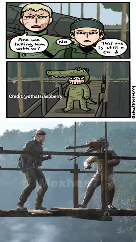 I bet developers  had a lot of fun making this #metalgearsoliddelta #mgs3 #metalgearsolid3remake