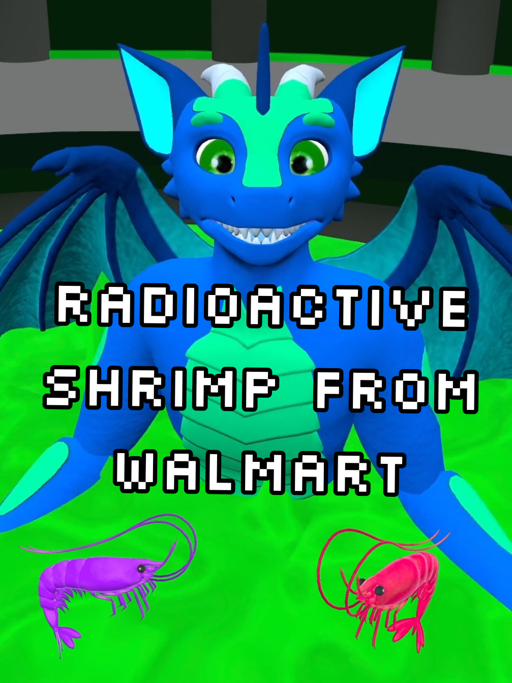 Cesium-137, yumm. XD This song has been an earworm in my brain so I wanted to make a little music video for it! If anyone finds the original source for the song PLEASE LET ME KNOW! #furry #vrchat #radioactiveshrimp 