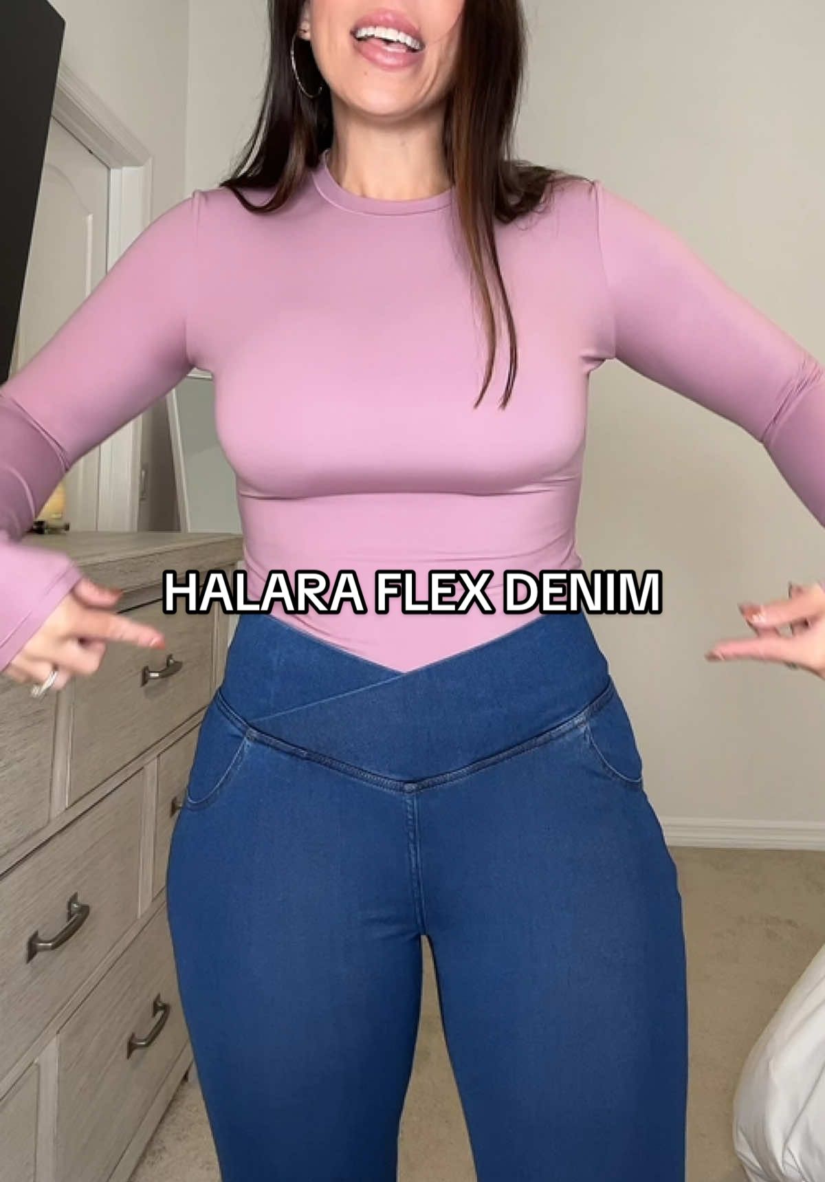 @Halara magic flare flex #denim #halara #halaraeveryday #halaratiktokshop 