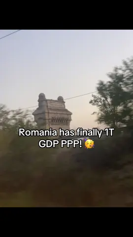 Romania has finally reached a GDP (PPP) of 1 trillion USD. 💵 This milestone means that, when adjusted for purchasing power, the Romanian economy now produces goods and services worth over one trillion dollars annually.👍🏻🇷🇴While Romania’s nominal GDP is still much smaller around 430 billion USD the PPP figure reflects the real domestic purchasing power of Romanians, showing how much they can actually buy with their income compared to people in other countries. Crossing the 1T mark is symbolic, as it highlights Romania’s steady economic growth and increasing standard of living. 🇷🇴💸  #economy #romania #furdich #money #gdp 