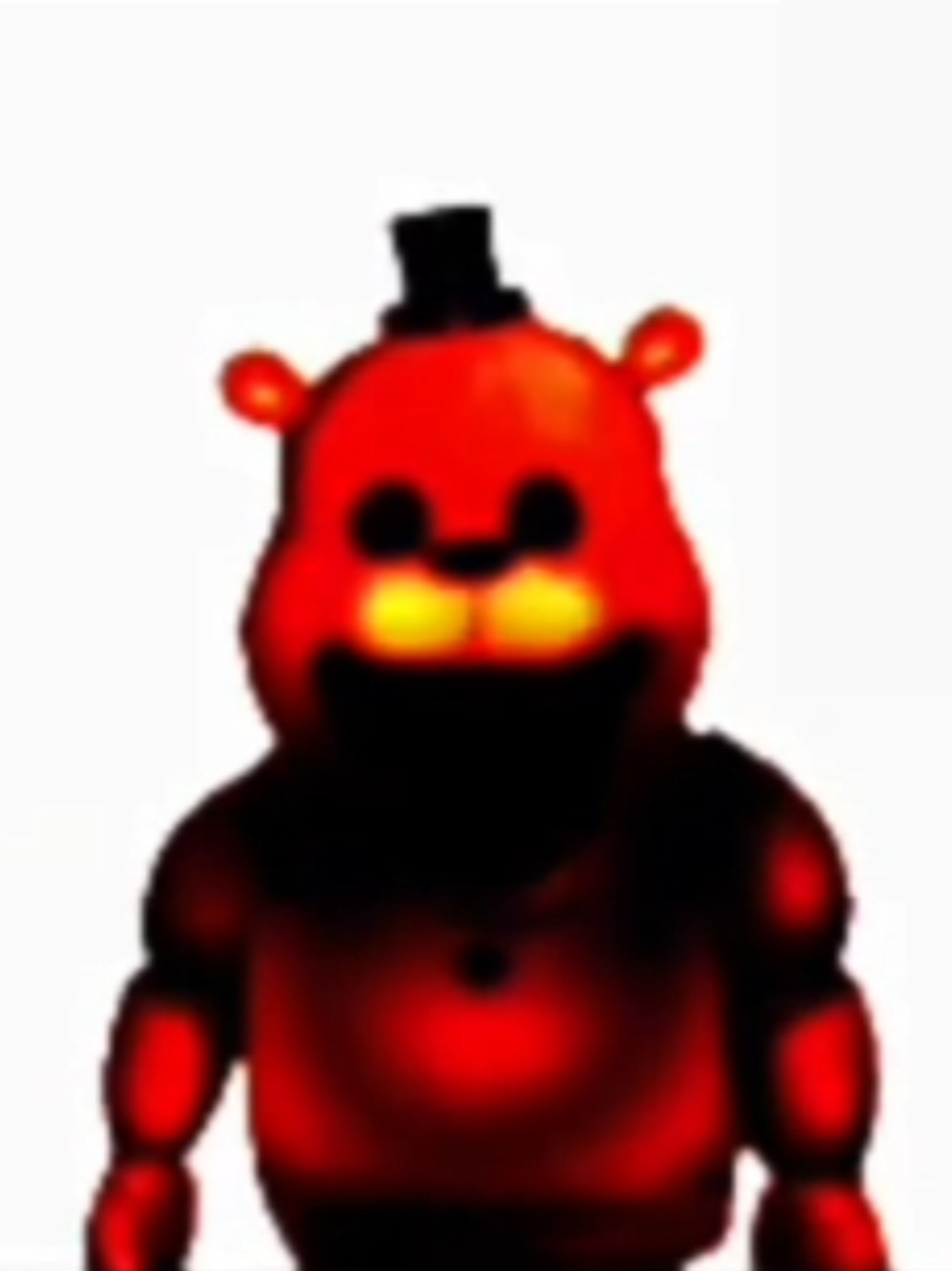FNAF 2 weird mobile port #fnaf #vhs #virus 