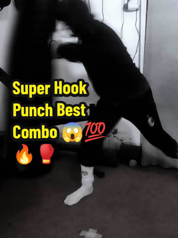 Boxing Super Hook Punch Practice Combo 😱💯🔥🥊#foryoupage #foryou #boxingofficial #boxingtechnique #boxingpractice 