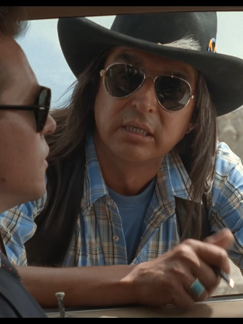 Graham Greene Writes Val Kilmer a Ticket - Thunderheart (1992) - TM & © #SonyPictures Walter Crow Horse (Graham Greene) messes with Ray Levoi (Val Kilmer). Click the link in bio to watch the full movie. #thunderheart #grahamgreene #valkilmer #movieclips