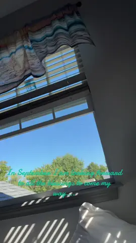 Looking out my window on this beautiful September day 