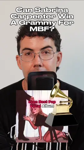 Lady Gaga may have just gotten her toughest competition yet in the Best Pop Vocal Album category #sabrinacarpenter #grammys #ladygaga #grammypredictions #aoty 