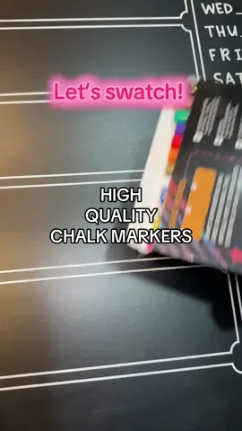 Still impressed by the quality! #chalkmarkers 