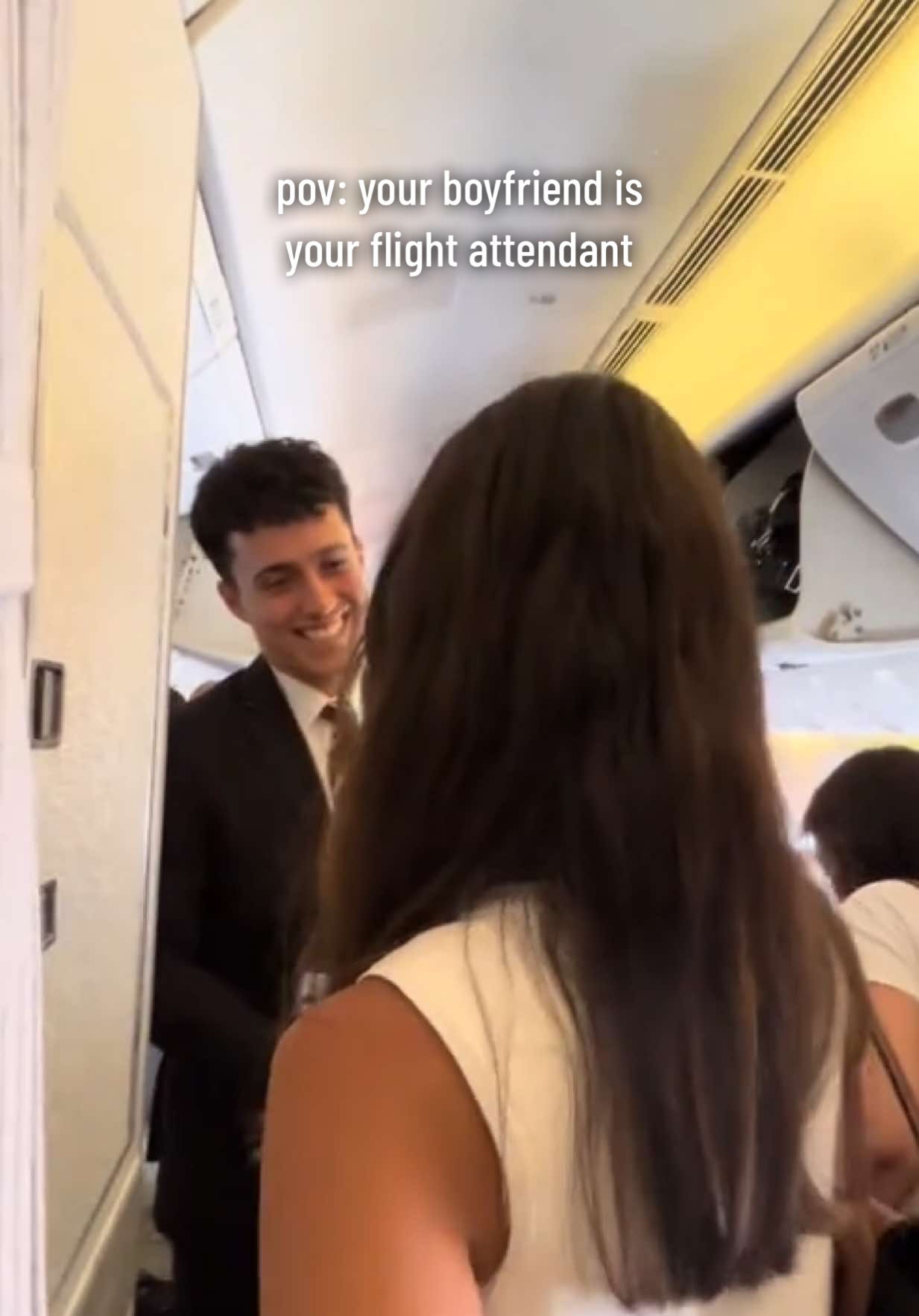 another level of passenger princess 🥰 #emiratescabincrew 