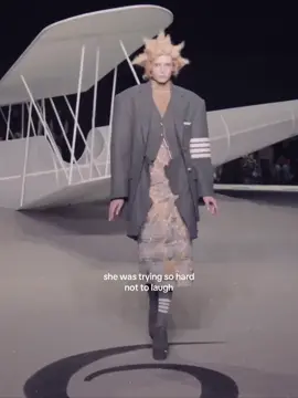 favorite thom browne rtw show | #AlexConsani for #ThomBrowne F/W23 