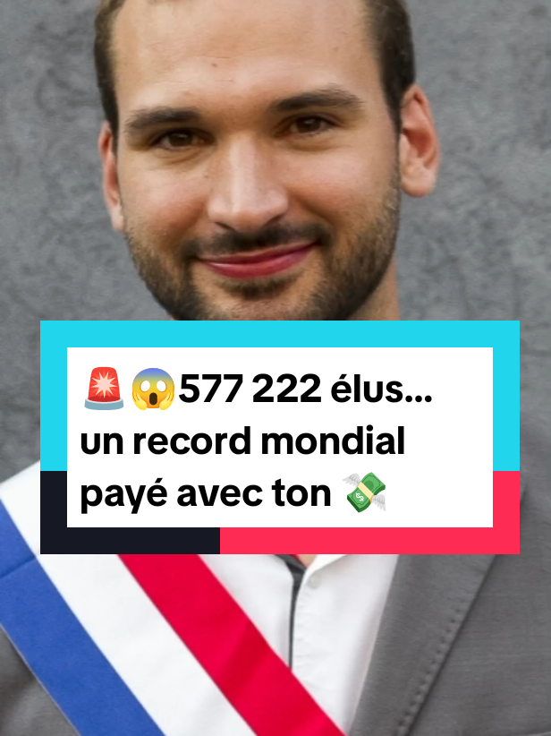Pendant qu’on te parle de crise regarde où file vraiment l’argent public 577 222 élus un record mondial payé avec ton argent 800 millions d’euros d’économies possibles mais ils ont préféré ne rien faire #franceinfo #enquete #macron #actu #politiquefrancaise 