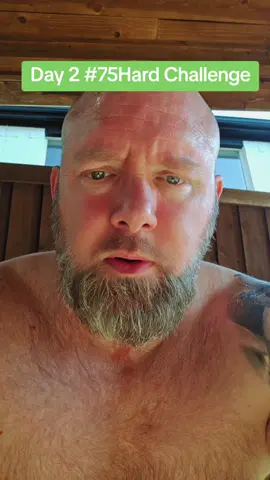 Day 2 of #75Hard Challenge. Metal Fatigue setting in due to cutt8ng Soda out. Definitely missing the caffeine. have you ever completed the 65 Hard challenge?