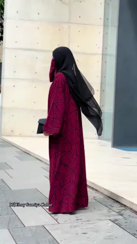 Abaya from: PCs Abaya House 🥀 #teamcuhie #cuhiesfashion #pcsabayahouse #newprintedabaya 