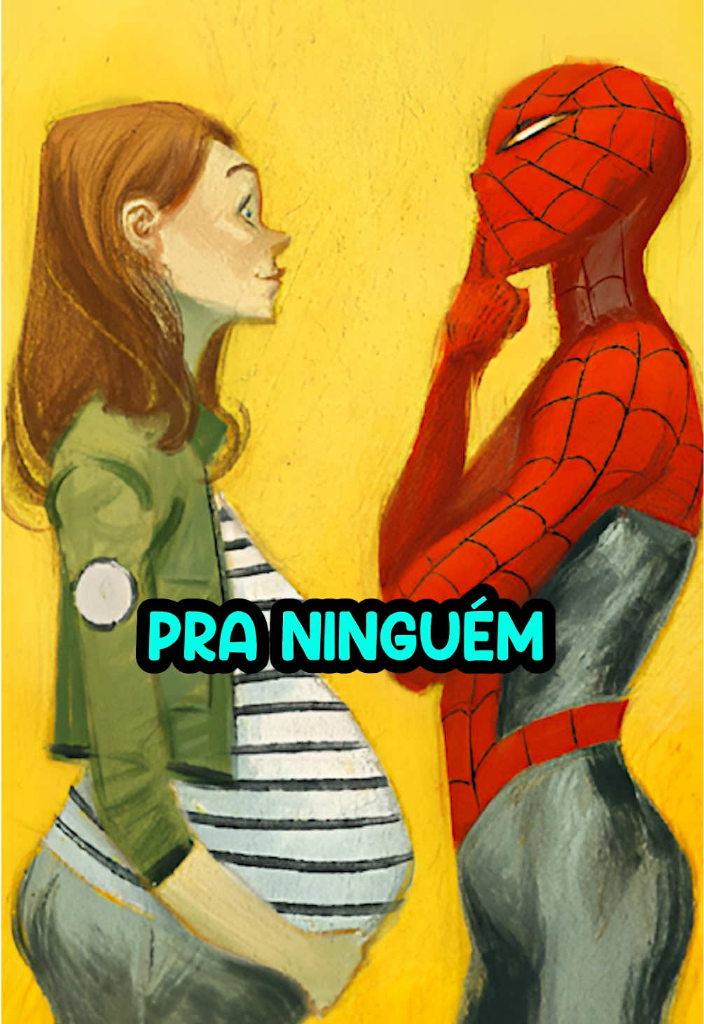 Homem-Aranha Salva uma Mulher Grávida! #homemaranha #marvel #marvelcomics #hq #fyp 