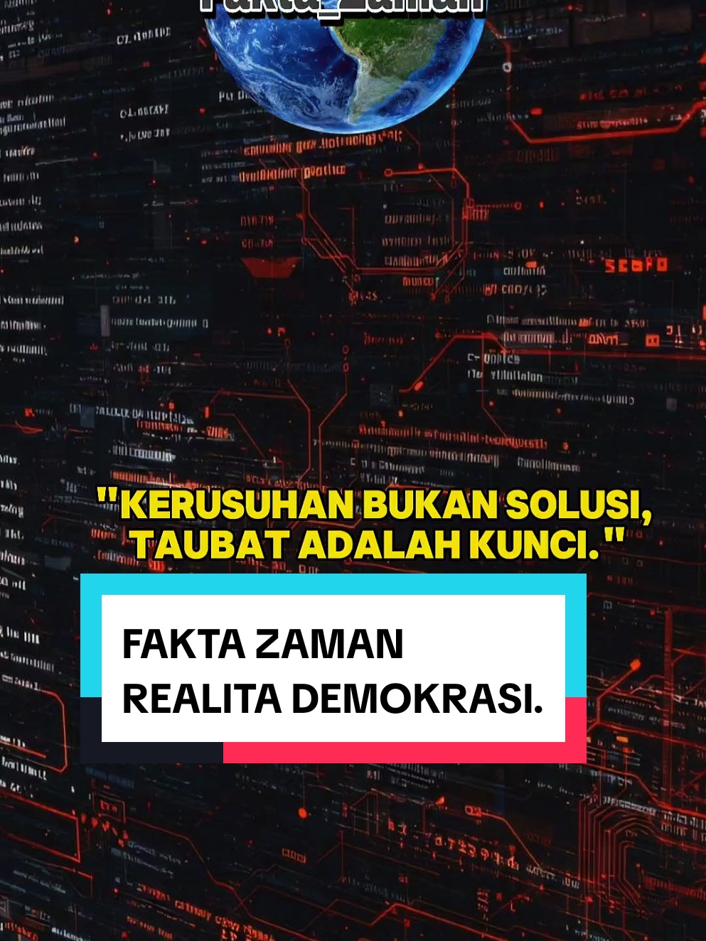 DUNIA YOK KEMBALI.. #dunia  #damai  #politik  #kehidupan  #negara  #syariatislam  #iman  #taubat  #penting  #kajidiri 