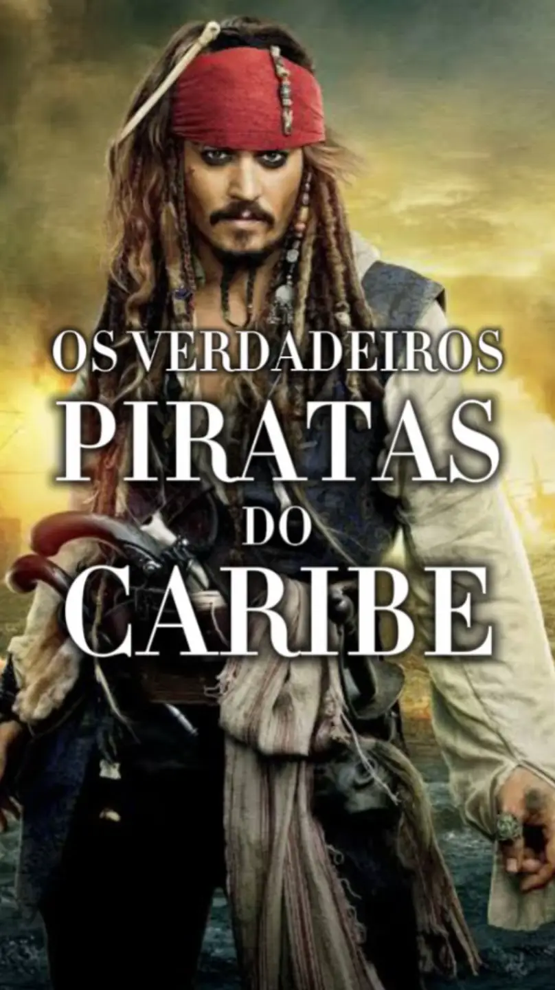 Sabe quem foram os verdadeiros piratas do Caribe na vida real?  #creatorsearchinsights #piratesofthecaribbean #piratasdocaribe #piratas #historiareal 