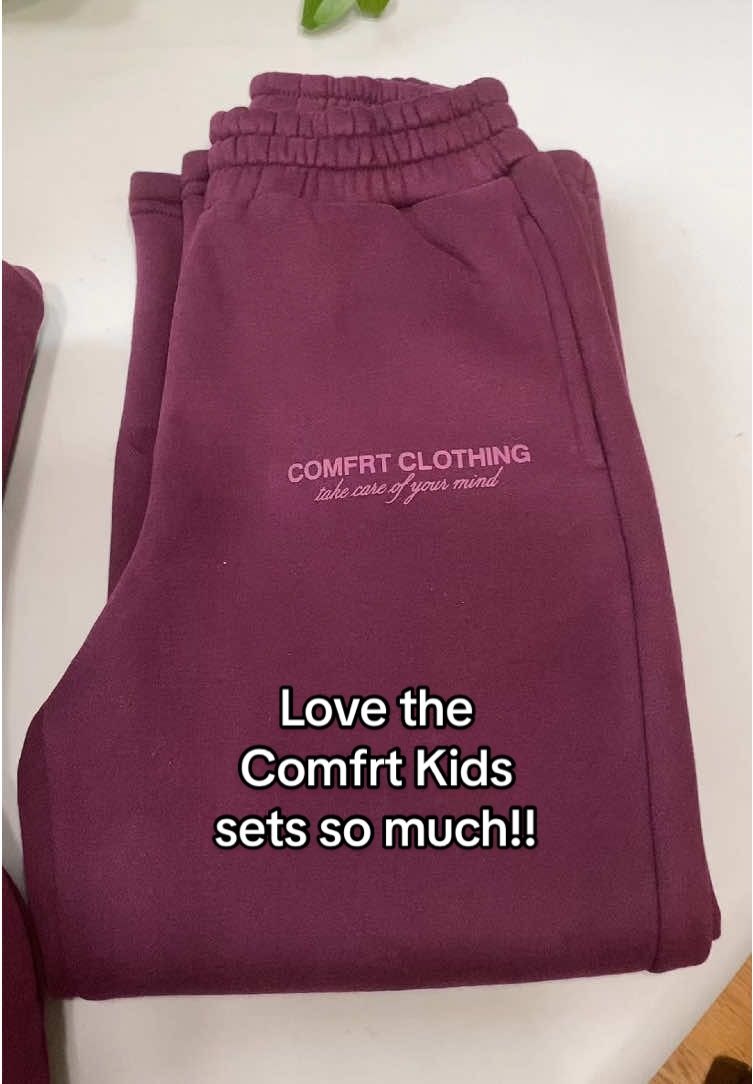 These Comfrt Kids sets are in an amazing sale 9/2/25 #comfrtkids #sweatset #comfrtclothing #youmatter #comfrt 