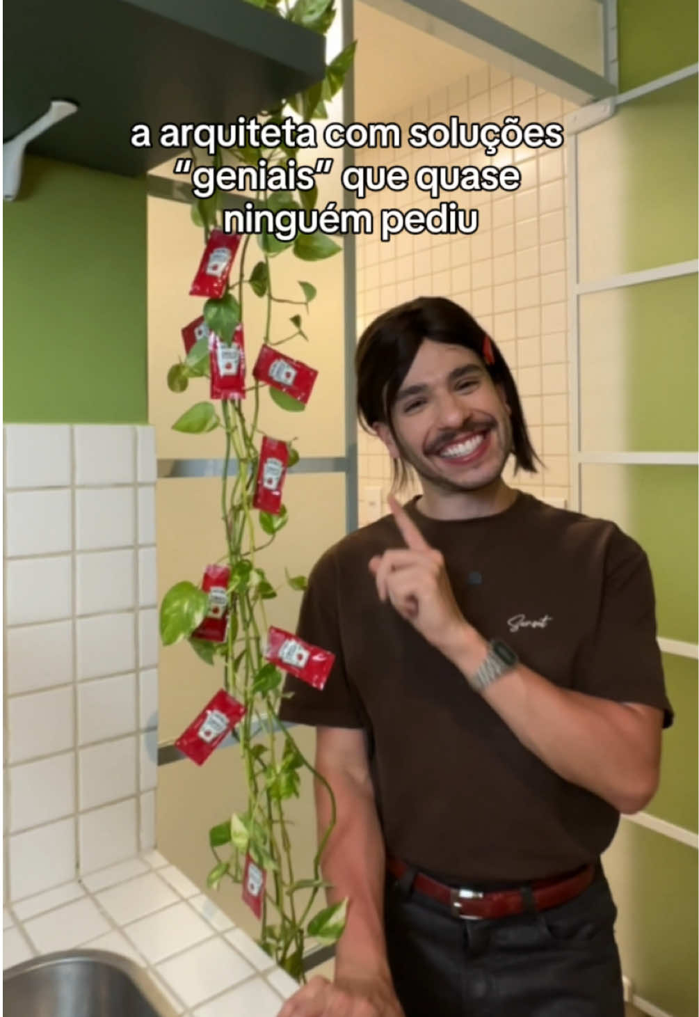 Esse apê tava QUASE perfeito, mas quando o assunto é sabor, não pode ser 