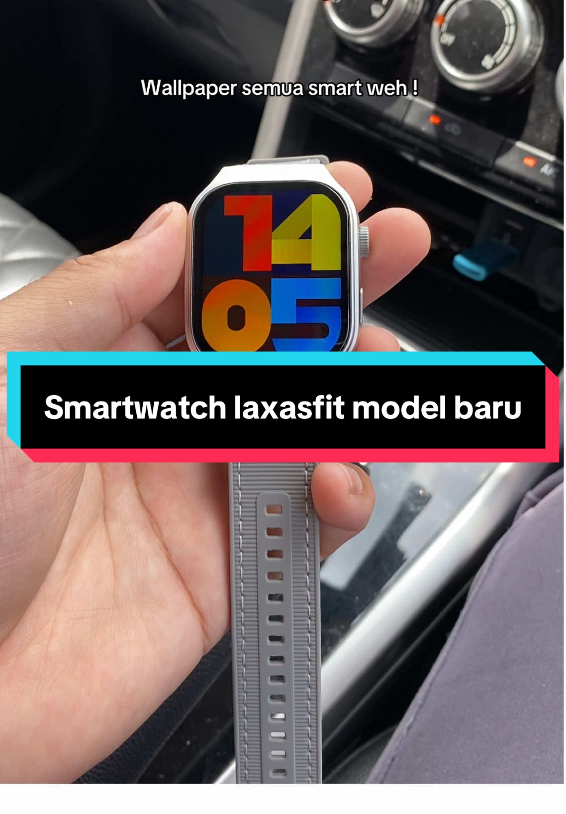 Harga ramah, tapi interface smooth gile ! Apps pon macam2 ade smartwatch model baru ni ! . #laxasfit #smartwatch #jamlelaki #fyp #fyppppppppppppppppppppppp 