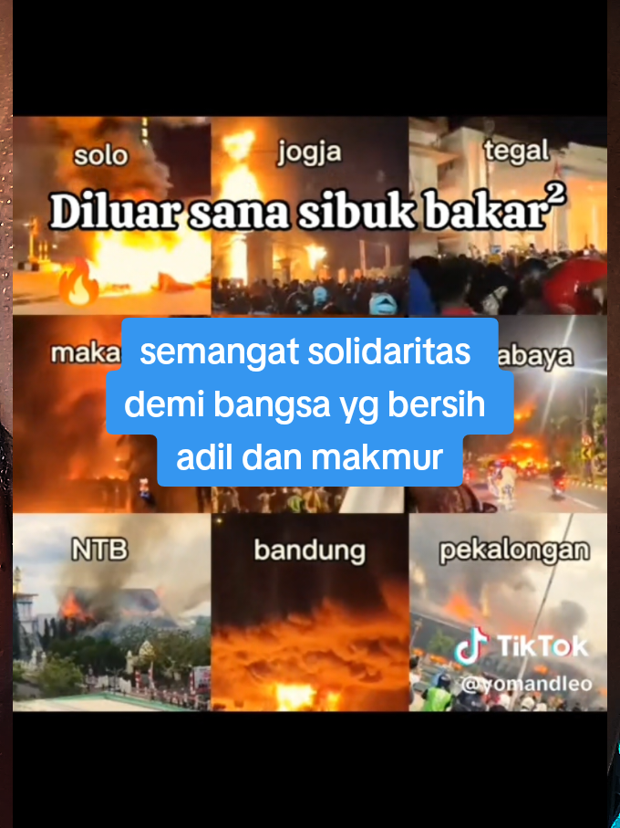 buat saudara-saudara kami mohon maaf kami tidak bisa ikut bersama kalian tapi do'a dan dukungan selalu kami lantunkan untuk kalian semuanya disana. semangat demi negara yang bersih adil dan makmur.. GBU all #fyppppppppppppppppppppppp #videoviral #fy #demo #indonesia🇮🇩 