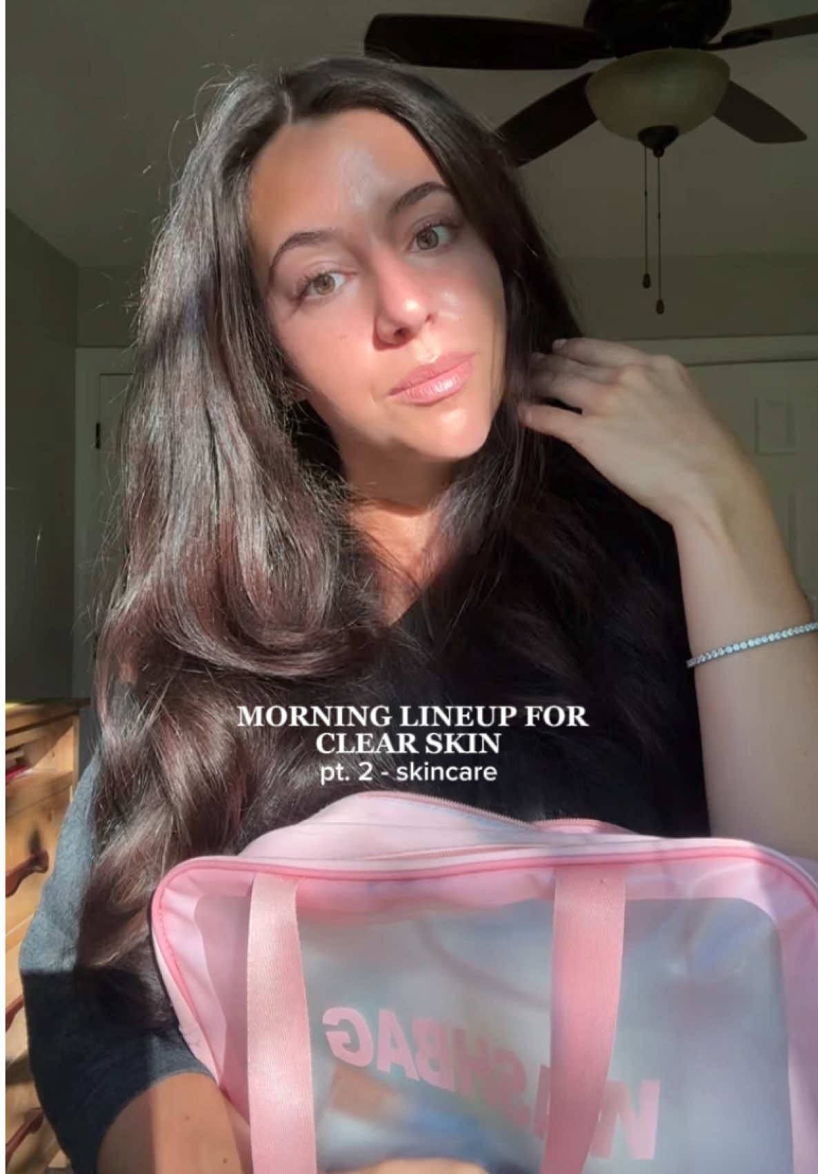 healing our skin barrier every morningggg ☕️🧴🌦️ #acneroutine #acneskincare #morningskincareroutine #hoclspray #vanicream 