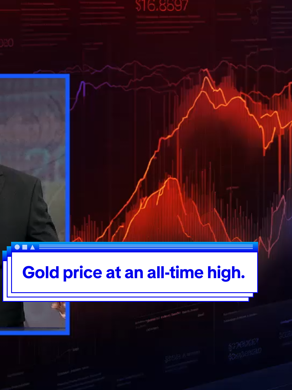 The gold price hit a new all-time high at $3,508. A higher gold price means gold mining companies make more money and get to pay more taxes #TheNumberofTheDay #DStv403 #QuestionThinkAct 