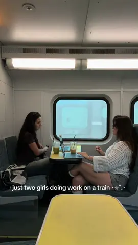 our favorite remote spot to work🚊  #trainoutfits #falloutfitinspo #floridafalloutfit #downtowngirloutfit #fashiontiktok 