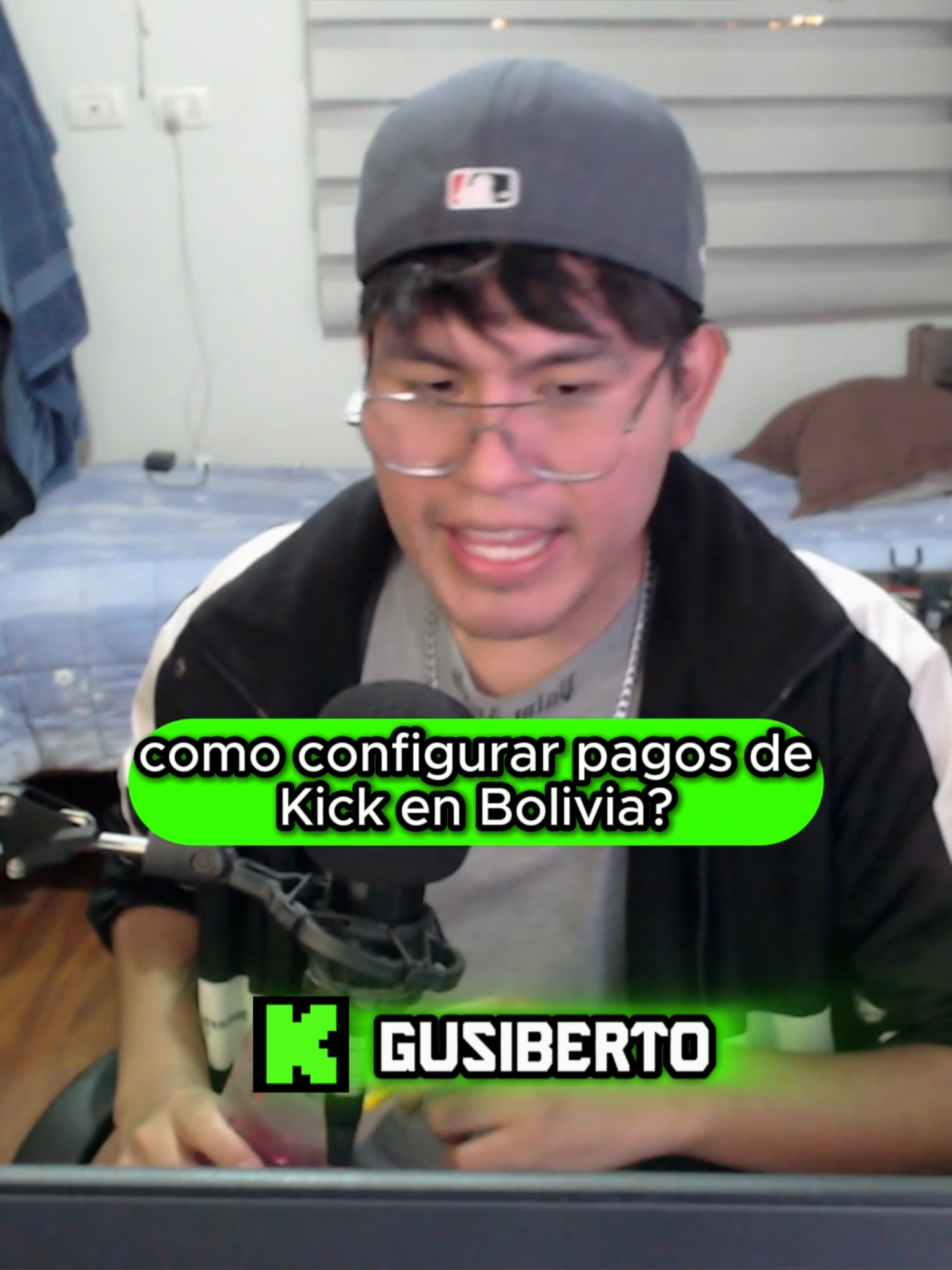 Como configurar pagos de Kick en Bolivia? #gusi #gusiberto #kick #streamer #bolivia #boliviano #irl