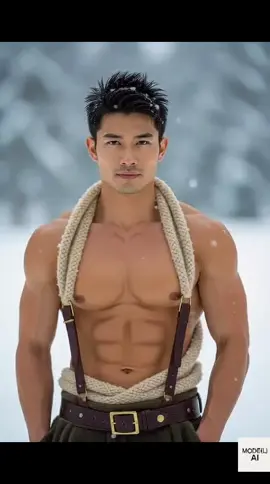 หล่อสะท้านกลางน้ำแข็ง(Ice Cold Handsome) ❄️ #หนุ่มหล่อ #handsome #frozenvibes  #muscleguy #coolguy 