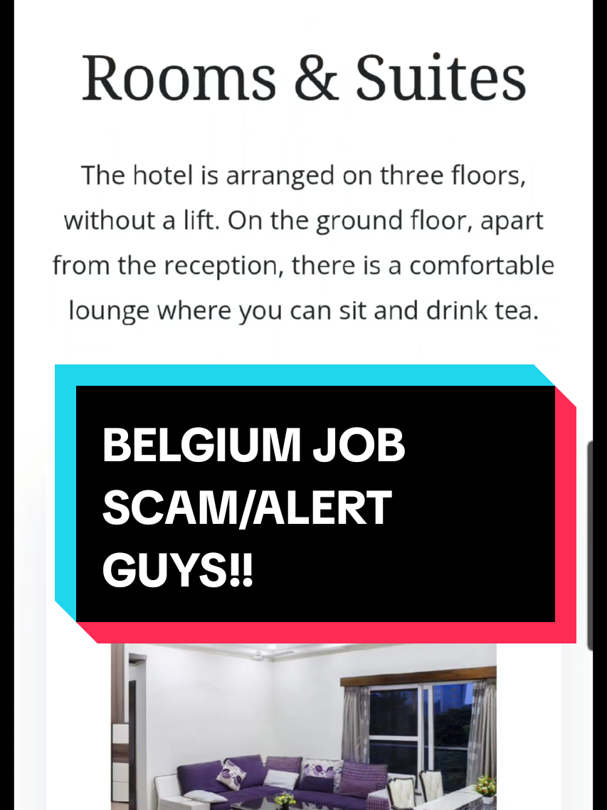 Replying to @ombasnet495 Belgium job scam ...alert guys!!!