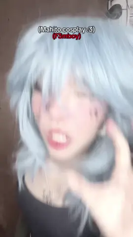 :3. . . . . . . . . . . . . . . . . . . . . #mahito#cosplay#femenine#femenino#boy