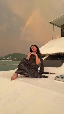 অনেকদিন পর রংধনু দেখলাম ❤️❤️#porshi #arfinrumey 