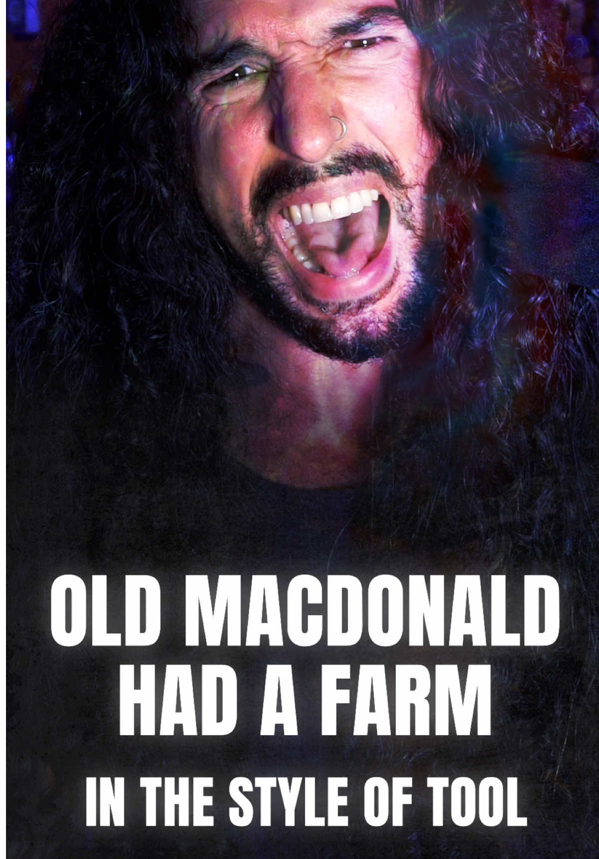 Old MacDonald Had a Farm in the style of Tool #nurseryrhyme #metal #tool 