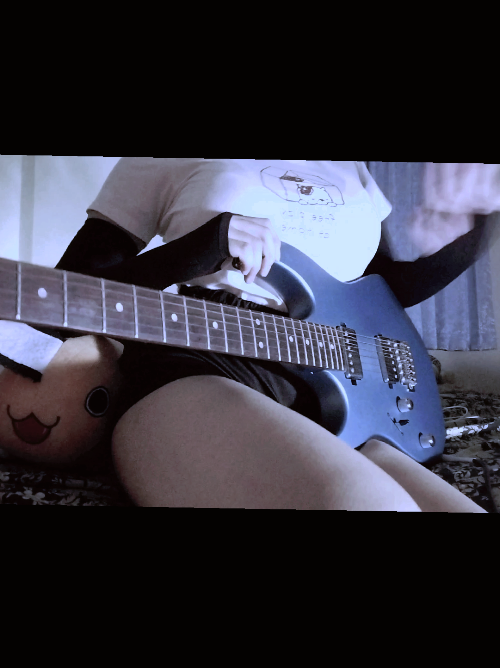☆ต่อจากนี้เพลงรักทุกเพลงเป็นของฉัน👹★#กีต้าร์ไฟฟ้า #ไทย #กีต้าร์ #coverguitar #guitar 