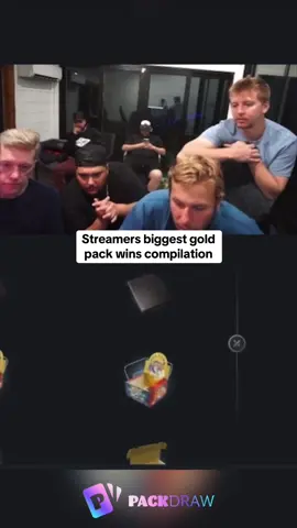 Streamers biggest gold pack wins compilation #kickstreaming 