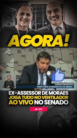 AGORA! Tagliaferro confirma que gabinete paralelo de Moraes atuou não apenas contra inocentes no 08 de janeiro mas também foi decisivo nas eleições de 2022. Prometeu apresentar provas periciadas de TUDO!  Alguma dúvida sobre isso ? deixe sua opinião e like. #stf #alexandredemoraes #corrupção #Politica #urgente 
