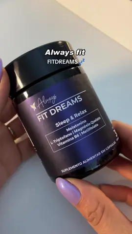 Sono de qualidade, disposição e imunidade 💙 @Always Fit Suplementos #fitdreams #melatonina #sonodequalidade 
