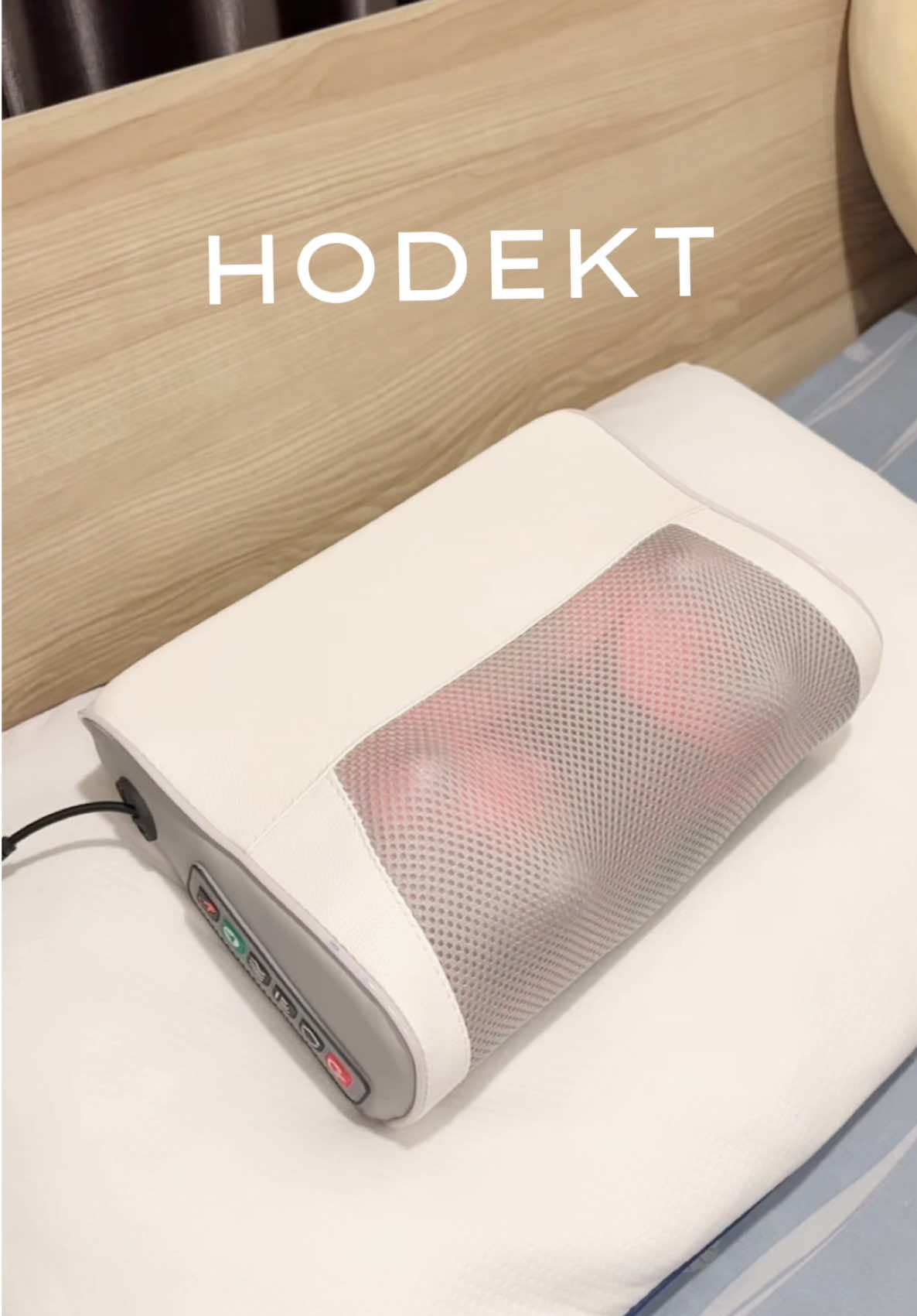 HODEKT หมอนนวดไฟฟ้า คอ บ่าไหล่ ผ่อนคลายสบายตัว มี มอก. #หมอนนวด #hodekt #ของขวัญ_พาเพื่อนช้อป 