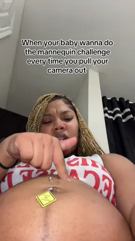 Like why you wanna stop kicking my ribs and doing gymnastics soon as I want a video for memories 😑😂🤣 #fetalmovement #pregnancyjourney #firsttimemom #relatable #comedy 