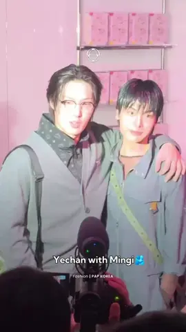 both of them attending the 'BE@RBRICK in MCM Wonderland' Exhibition in Seoul today! ahhhhh KQ FAM #YECHAN #MINGI #ateez_official_ #xikers #creatorsearchinsights 