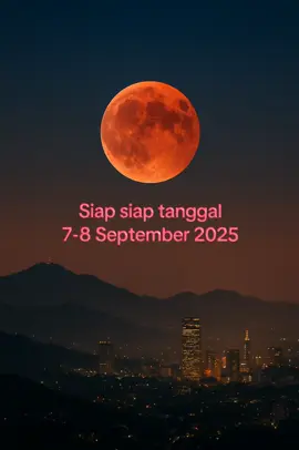 Gerhana bulan merah total   