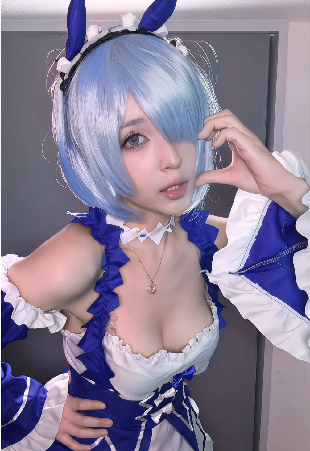 Nya 🐱 #rezero #remcosplay #anime #japan #latinostiktok 