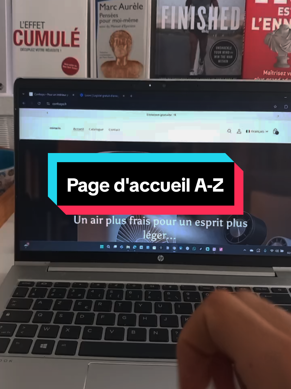 Structure d'une page d'accueil efficace. #shopify #ecommerce #dropshipping 