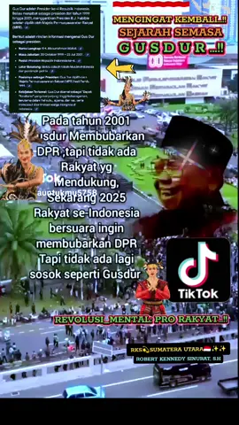 REVOLUSI_MENTAL: PRO RAKYAT...!! 🇮🇩PRESIDEN KE-4 RI GUSDUR