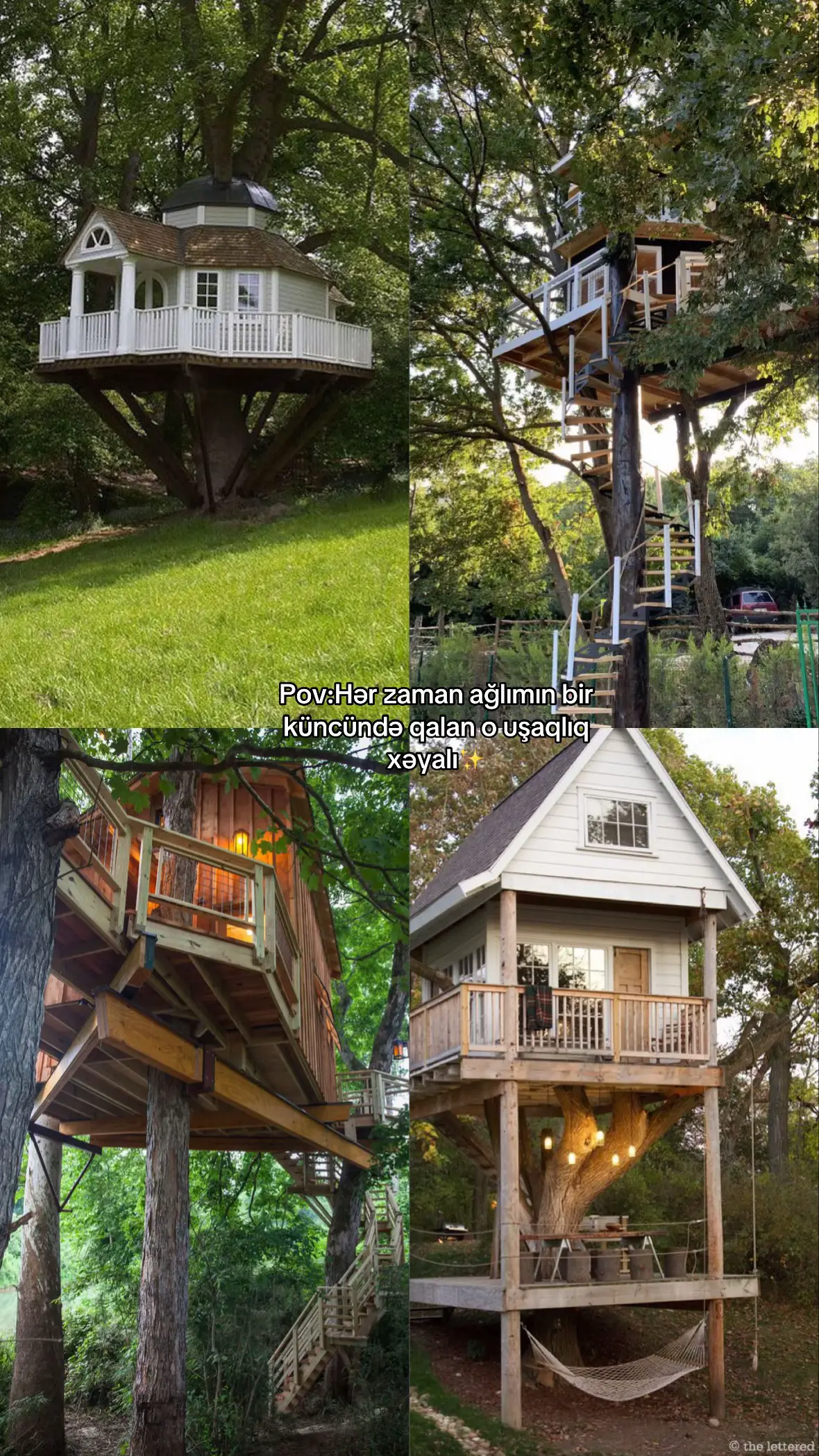 #ChildhoodDream #TreeHouse #Pov #Nostalgia #Tiktokvibes 