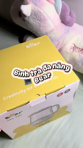 Có thể nói là Ấm pha trà siêu tốc Bear (YSH-D15V7 1.5L) siêu đa năng, siêu cuteeeeee. Sắm ngay 1 em cuối ngày chill chill 1 ly trà nóng giống tuii nha các Bác ơiii 💕 #bearvietnamofficial #amphatra #homedecor #xuhuong #viral 