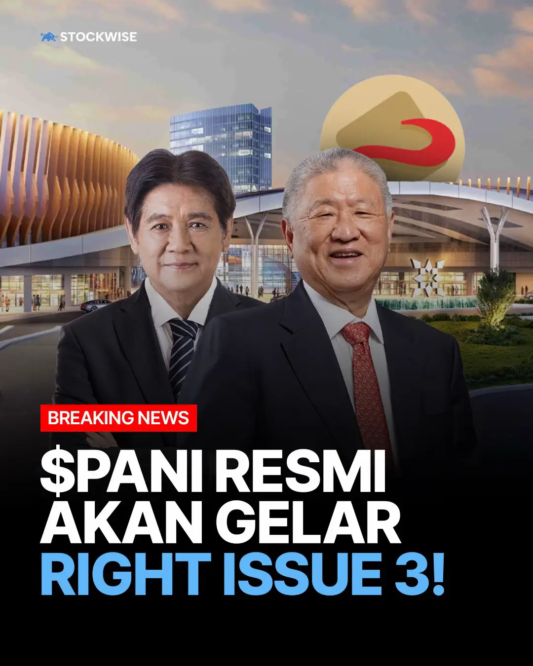 Yang ditunggu sobat ritel 🐉 Berita: PT Pantai Indah Kapuk Dua Tbk (PANI), pengembang kawasan terpadu PIK 2, berencana melakukan penambahan modal melalui rights issue. Perseroan akan menerbitkan 1,2 miliar saham baru dari portepel dengan nilai nominal Rp100 per saham. Dana segar hasil PMHMETD III ini, setelah dikurangi biaya-biaya emisi akan digunakan untuk memperkuat posisi PANI di lini usaha properti.  Sebagian besar akan dialokasikan untuk menambah kepemilikan saham anak usaha, PT Bangun Kosambi Sukses Tbk (CBDK) dengan membeli 44,10 persen saham yang dimiliki PT Agung Sedayu dan PT Tunas Mekar Jaya. Selain itu, dana juga akan dipakai untuk penyertaan modal pada entitas anak lainnya, yakni PT Cahaya Inti Sentosa, PT Karunia Utama Selaras, dan PT Panorama Eka Tunggal, melalui pembelian saham baru yang akan diterbitkan masing-masing perusahaan. #saham #beritasaham #sahamindonesia 